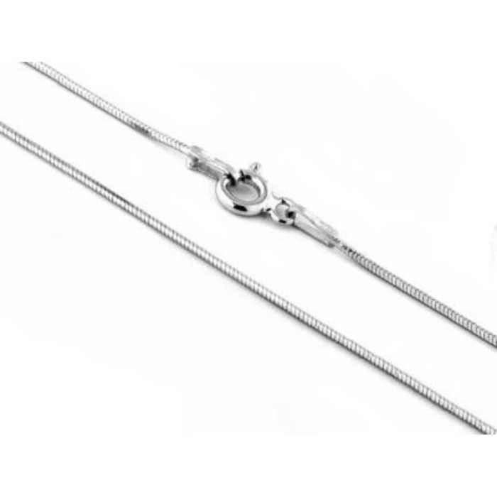 Srebrny łańcuszek 925 linka 8-kątna 50 cm