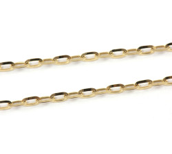Złoty łańcuszek 585 ankier pełny 55 cm 4,1g