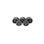 Srebrna zawieszka 925 beads znak olimpijski 3,54g