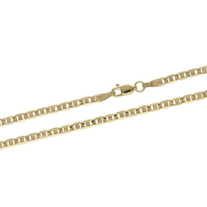 Złoty łańcuszek 585 finezyjna Marina Gucci 50cm 4,93g