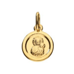 Złoty medalik 585 Matka Boska Częstochowska 0,73 g