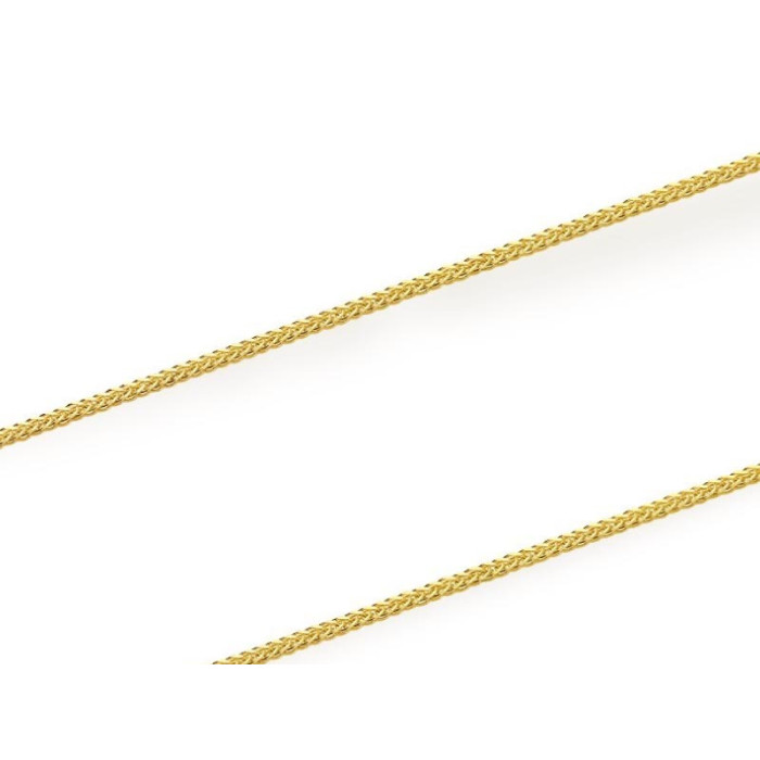 Złoty łańcuszek 375 SPLOT LISI OGON 42 cm 1,29g