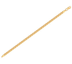 Złoty łańcuszek 585 splot garibaldi 45 cm 7,0 g