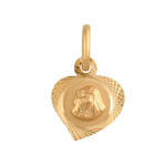 Złoty medalik 585 popiersie Matki Boskiej 0,65 g
