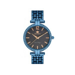 Elegancki DAMSKI niebieski zegarek
