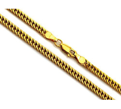 Złoty łańcuszek 585 mocny splot 50cm prezent 8.31g