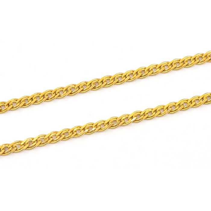 Złoty łańcuszek 585 45 cm splot monalisa 3,25 g