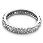 Srebrny pierścionek 925 elegancki z kamieniami