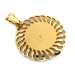 Złoty medalik 585 Matka Boska ażurowe 2,83g