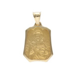 Złoty medalik 585 Zmartwychwstały Jezus 5,56g
