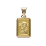 Złoty medalik 585 z podobizną Jezusa 3,91g