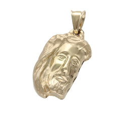 Złoty medalik 585 Jezusa popiersie chrzest komunia 4,06g