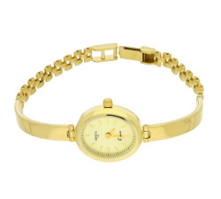 Złoty damski zegarek 585 na półsztywnej bransolecie 15,46 g