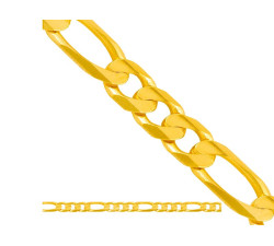 Złoty łańcuszek 585 SPLOT FIGARO 50cm 2,70g