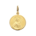 Złoty medalik 585 Chrzest Maryja Panna Królowa