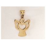Złoty komplet biżuterii 585 aniołek na chrzest