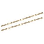 Złoty łańcuszek 585 splot rolo 38cm Chrzest Komunia 1,79g