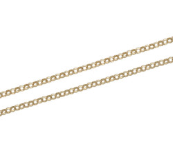 Złoty łańcuszek 585 splot rolo 42 cm Chrzest Komunia 1,91g