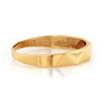 Złoty pierścionek 585 zdobiona obrączka 1,56 g