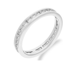 Srebrny pierścionek 925 obrączka kwadratowe cyrkonie