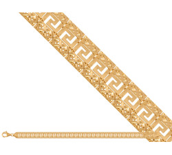 klasyczny złoty naszyjnik