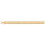 Złoty łańcuszek 585 dmuchany bismark 50cm  13,80g