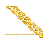 Złoty łańcuszek 585 splot mona liza 45 cm 2,20g