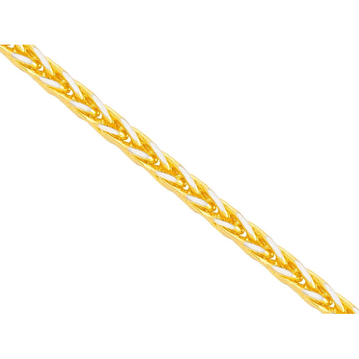 Złoty łańcuszek 585 splot lisi ogon 1,55 g