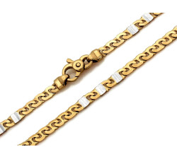 Złoty łańcuszek 585 oryginalny splot 55cm 13,96g
