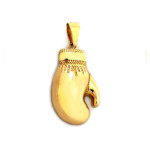 Złota przywieszka 585 symbol walki rękawica bokserska 7.9g