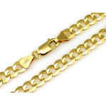 Pancerka łańcuch dla mężczyzny ze złota 585 na prezent 6.6mm