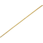 Złota bransoletka 585 łańcuszkowa splot bismarck