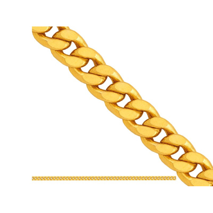 Złoty łańcuszek 585 SPLOT PANCERKA 45CM 1,30g