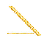 Złoty łańcuszek 585 SPLOT KOSTKA 60 cm 3,40g