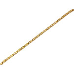 Bransoletka złota 585 łańcuszkowa oryginalny wzór elementowa