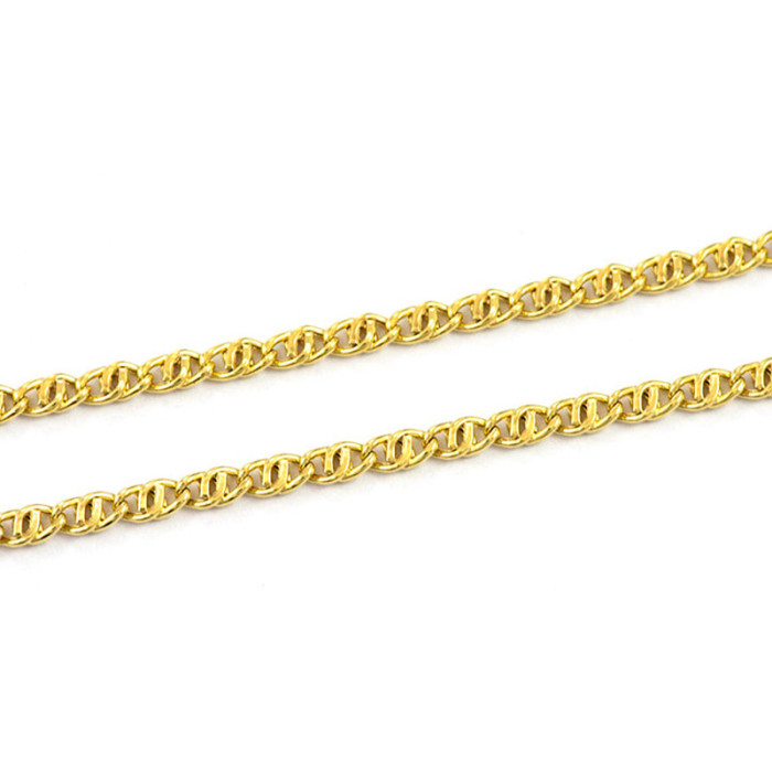 Złoty łańcuszek 585 splot uniwersalny 55cm 6,54g
