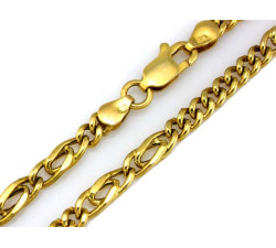 Elegancki łańcuszek złoty 4mm