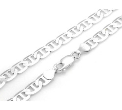 Łańcuch srebrny męski figaro 6.5mm