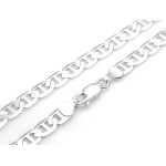 Łańcuch srebrny męski figaro 6.5mm