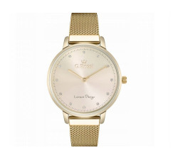 zegarek damski złota bransoleta cyrkonie