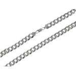 Srebrny łańcuszek 925 męski masywny o splocie diamentowanej pancerki  60 cm