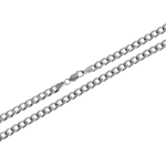 Srebrny łańcuszek 925 delikatny o splocie pancerka 50 cm