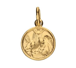 medalik ze złota 333 Chrzest Święty