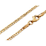 Złoty łańcuszek 585 marina gucci 50 cm klasyczny elegancki splot na prezent 14kt