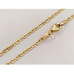 Złoty łańcuszek 585 marina gucci 50 cm klasyczny elegancki splot na prezent 14kt