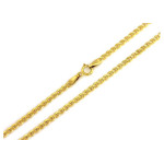 Złoty łańcuszek 375 splot Marina Gucci 50 cm na prezent