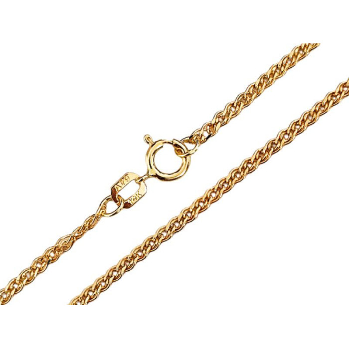 Złoty łańcuszek 585 monaliza elegancki klasyczny splot nonna 14kt na prezent