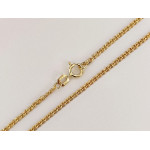 Złoty łańcuszek 585 monaliza elegancki klasyczny 45cm splot nonna 14kt na prezent
