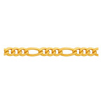 Złoty łańcuszek 585 figaro silny splot masywny dla mężczyzny  60cm