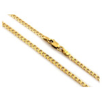 Złoty łańcuszek męski 585 klasyczny splot pancerka 60 cm 11,13 g
